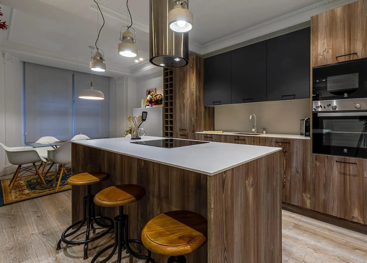 110 M2 Central Apartment In Abando Close To Guggenheim With Parking Bilbao Spain
